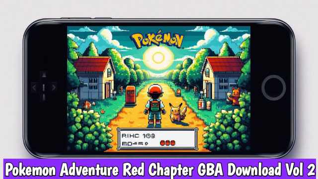 Pokemon Adventure Red Chapter GBA