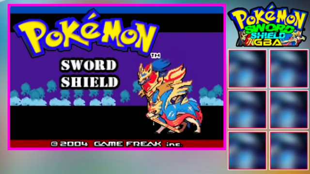 Pokemon Sword And Shield GBA